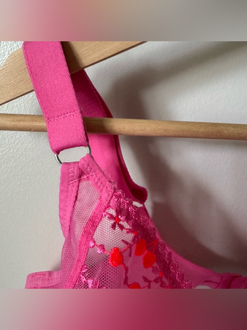 ELOMI Size 38DDD Pink Underwire Matilda Bra - 8900 - Picture 3 of 5